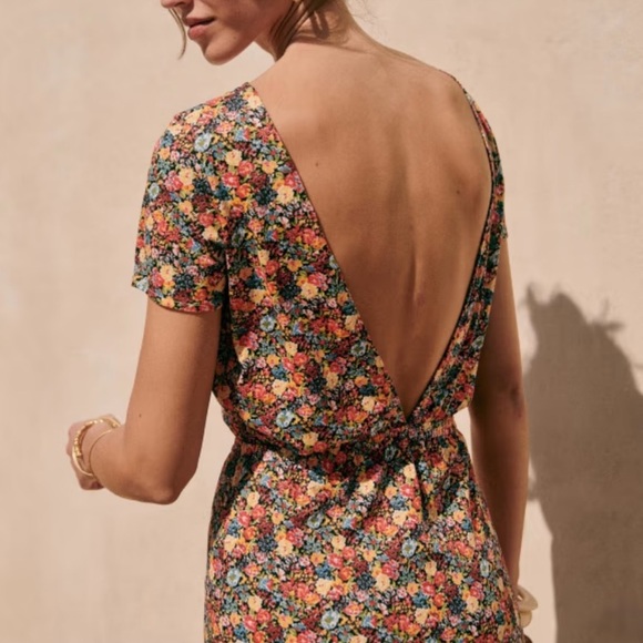 Sezanne a-line open back dress - Picture 3 of 7